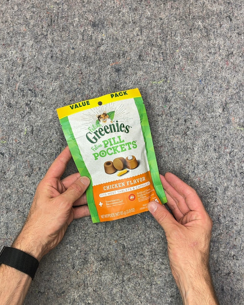 Unopened Feline Greenies Pill Pockets Chicken Flavor, Expires End Of 2026