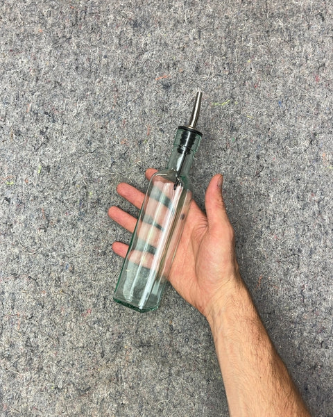 Glass Oil Dispenser Bottle with Pour Spout