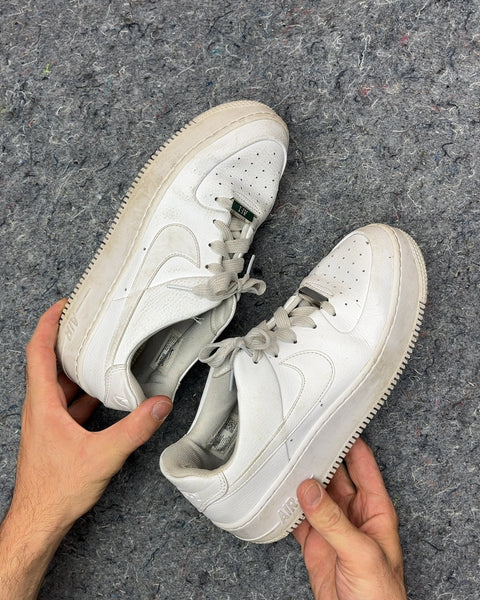 Nike Air Force 1 Low White Sneakers, Size US 9W or EU 40.5