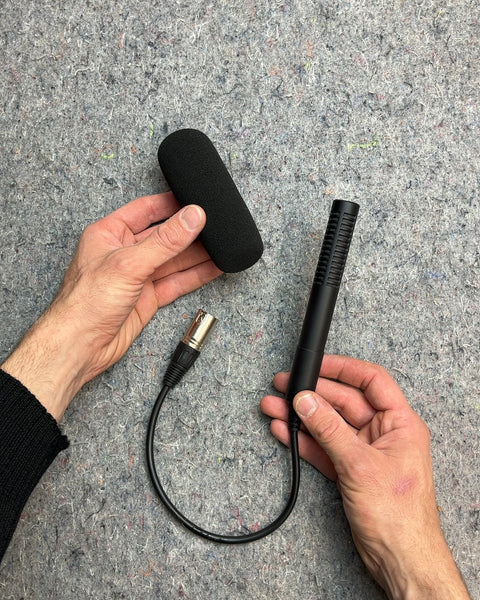 JVC QAN0067-003 Shotgun Microphone, Untested