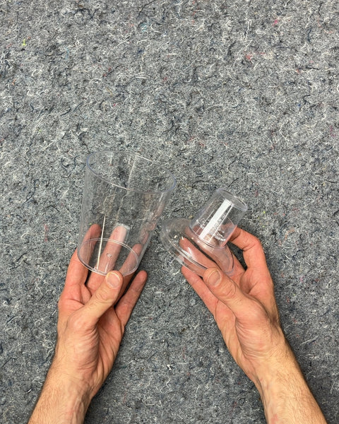 Clear Plastic Cocktail Shaker