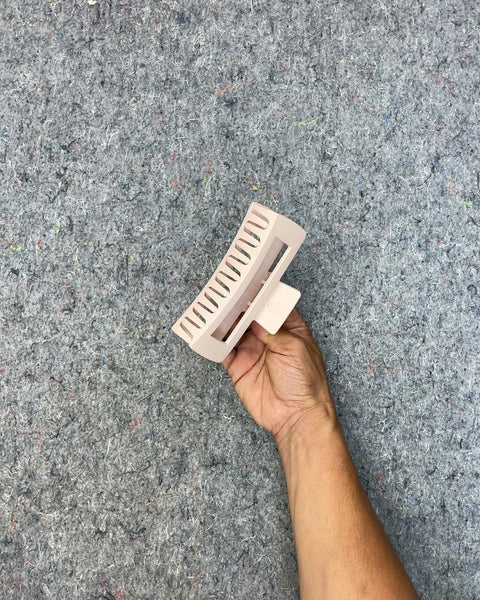 Pink Hair Claw Clip
