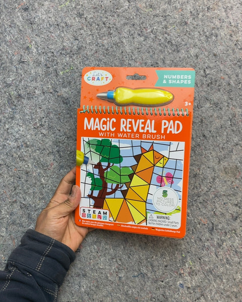 Let's Craft Magic Reveal Pad with Water Brush