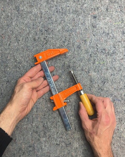 Bar Clamp with Wooden Handle