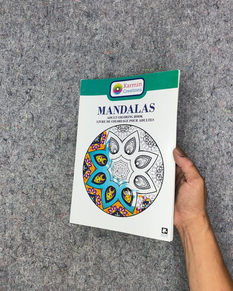 Karmin Creations Mandalas Adult Coloring Book