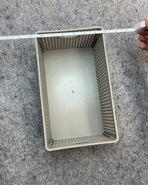 Basic Plastic Storage Basket