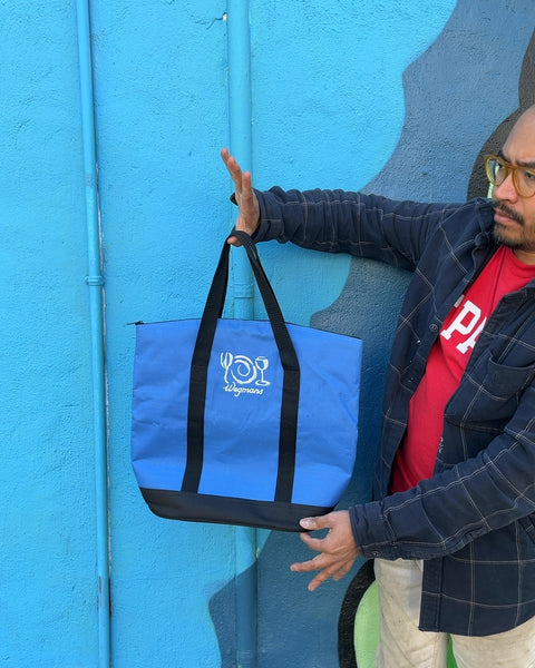 Wegmans Blue Insulated Tote Bag