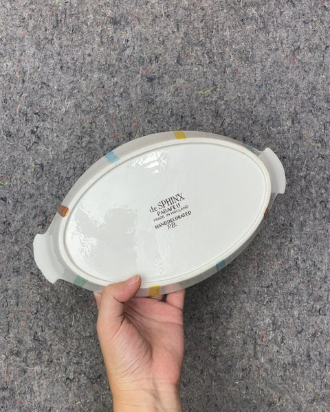 De Sphinx Parana Handpainted Oval Serving Dish
