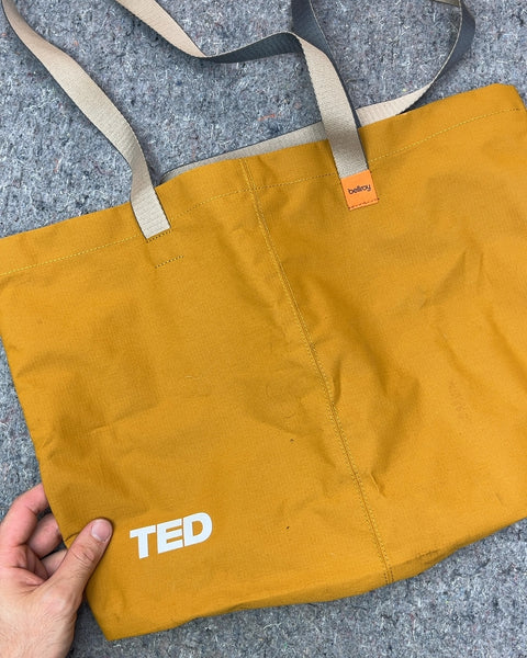 Bellroy x TED Yellow Tote Bag