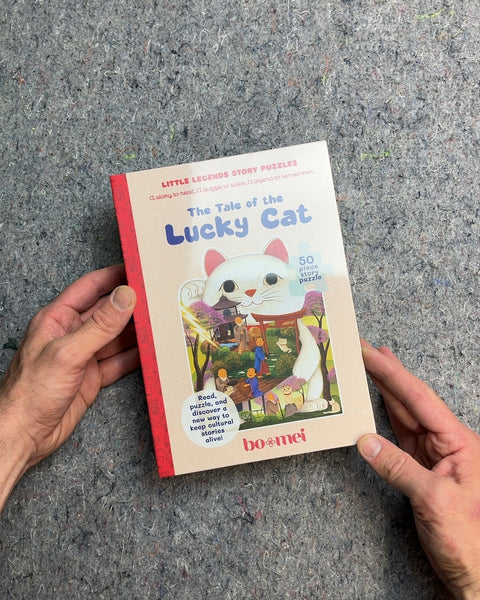 The Tale of the Lucky Cat, 50 Piece Story Puzzle