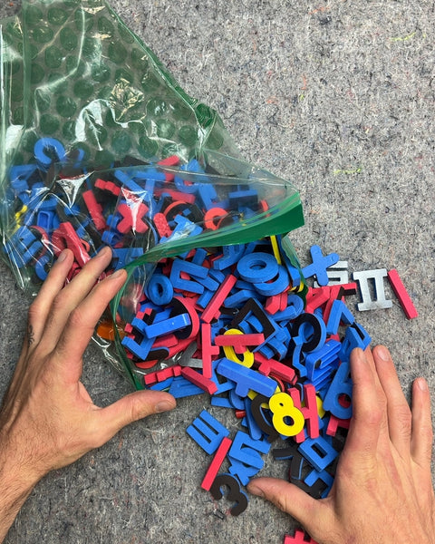 Big Bag of Foam Magnet Letters, Numbers & Shapes