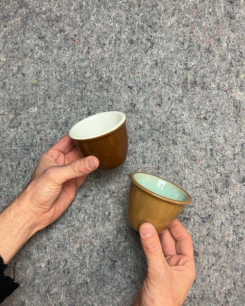 Two Small Ceramic Bowls Made In The USA