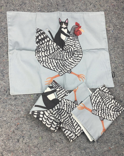 Society6 Pillow Napkins Set