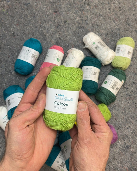 Hobii Daily Stitch Cotton Yarn Lot