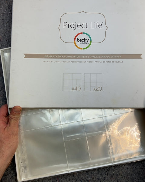 Project Life Photo Pocket Pages Big Variety Pack 2