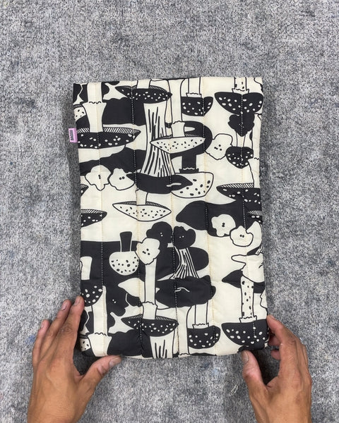 Baggu Mushroom Print Padded Tech Case
