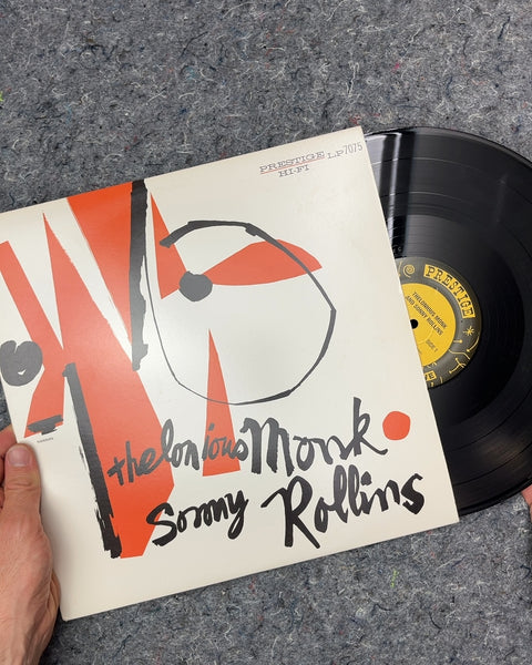 Thelonious Monk and Sonny Rollins Prestige Vinyl Record
