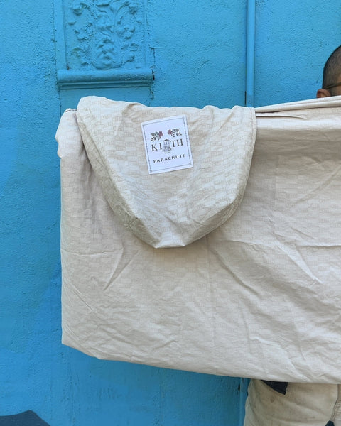 KITH x Parachute Cotton Fitted Bed Sheet, Queen / Full Size