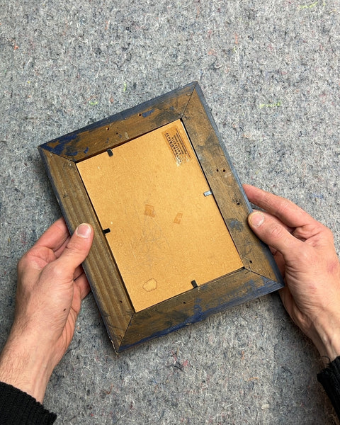 Blue Wooden Picture Frame, 8x10"
