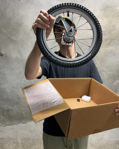 Brand New 14-inch Woom Children's Bike Rear Wheel