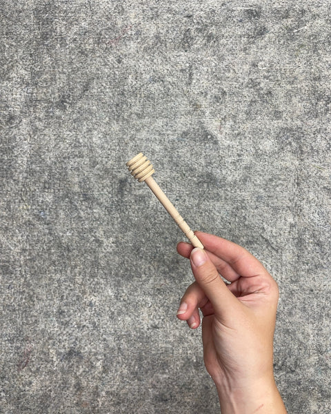 Mini Wooden Honey Dipper Stick
