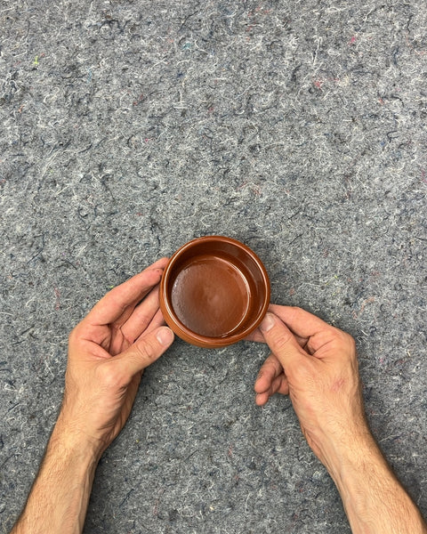 Small Brown Ceramic Bowl