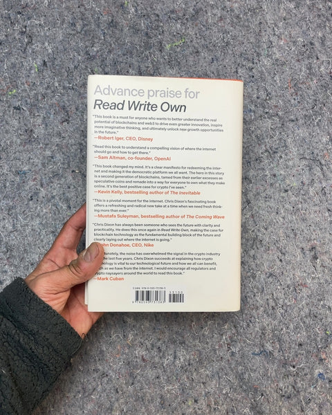 Read Write Own by Chris Dixon
