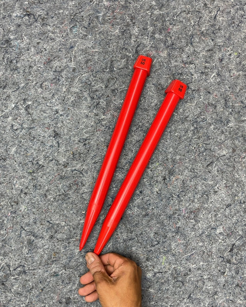 Red US 50 Knitting Needles