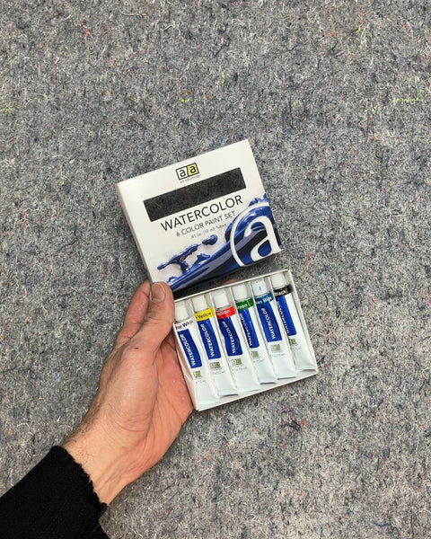 Watercolor 6 Color Paint Set