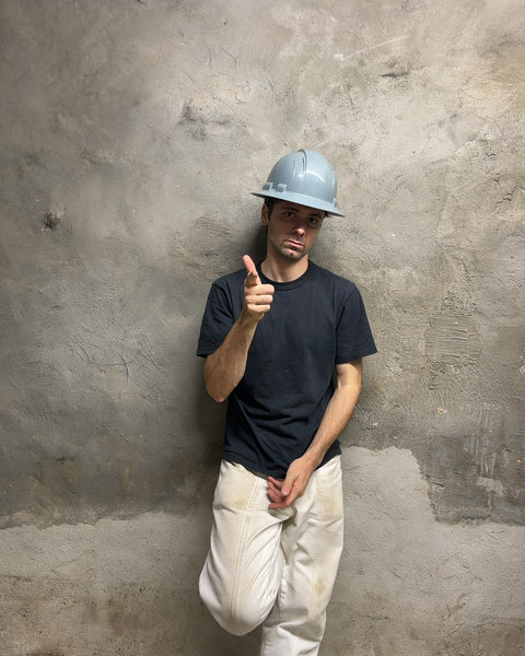Pyramex Full Brim Hard Hat in Gray