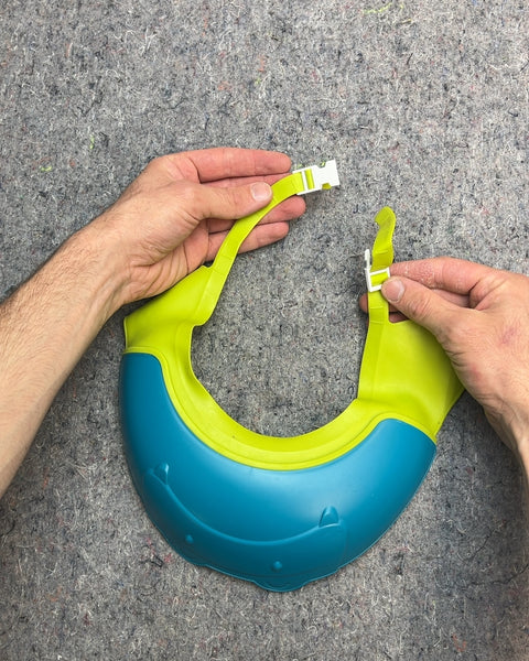 Blue and Green Baby Bath Visor