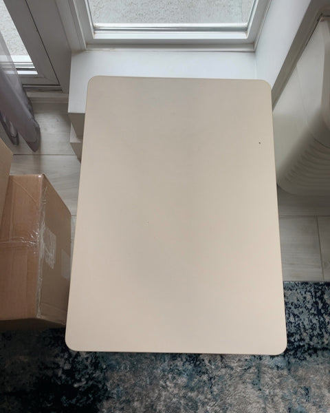 White C Table, 20x14x21”