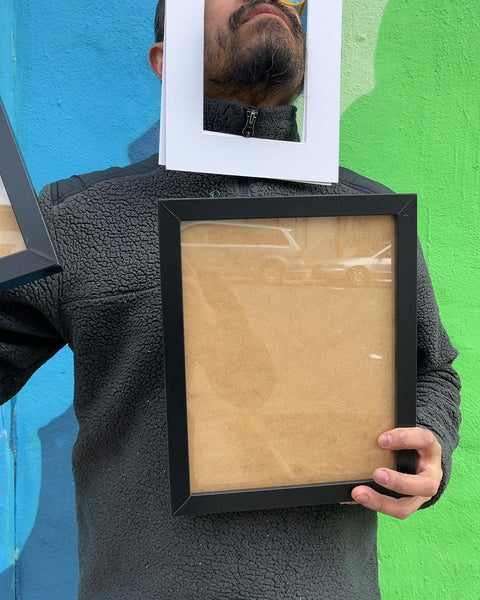 Two 9x11" Picture Frames With Mats, Set 3