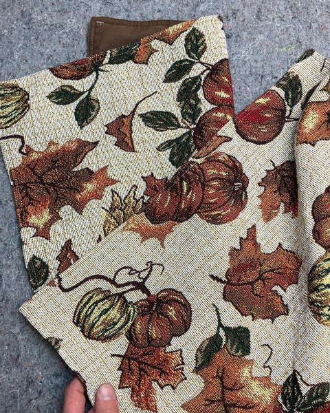Two Autumn Harvest Table Placemats, 13x20"
