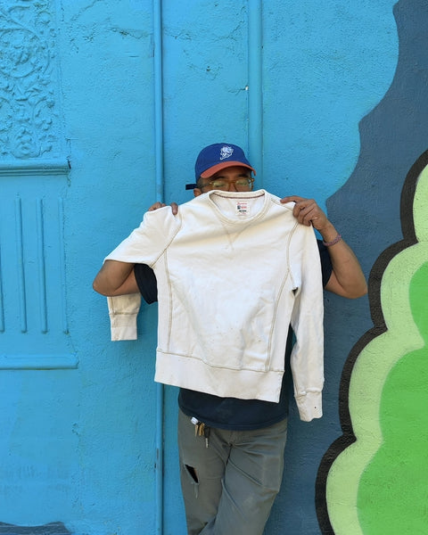Todd Snyder x Champion Crewneck Sweatshirt With Couple Small Stains You Should Be Able To Wash, Size XS