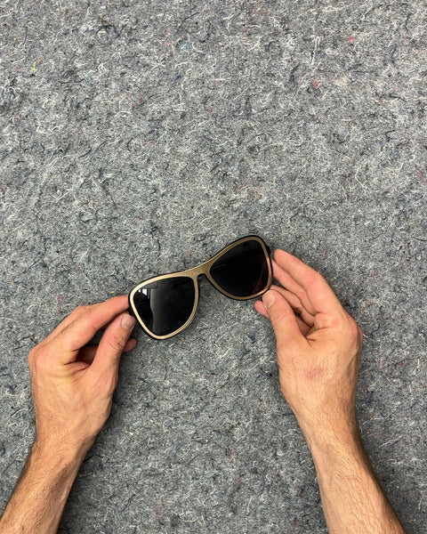 Black and Gold Sunglasses