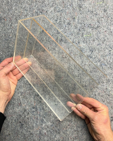 Clear Acrylic Desktop Organizer, L10"