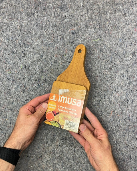 Brand New Imusa Large Bamboo Tostonera