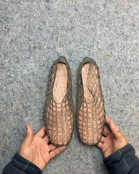 Woven and Cork In-soles, Size 39