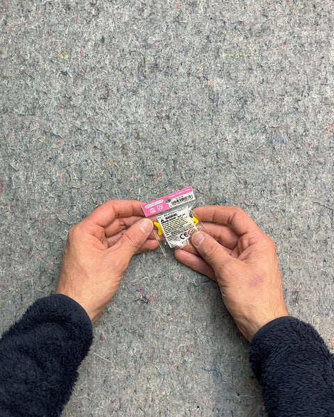 Pink and Yellow Fish Japanese Eraser