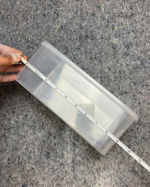 Clear Plastic Storage Container