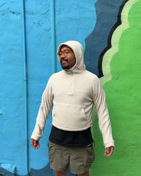 Outdoor Voices PrimoFleece Half-zip Hoodie, Size XS