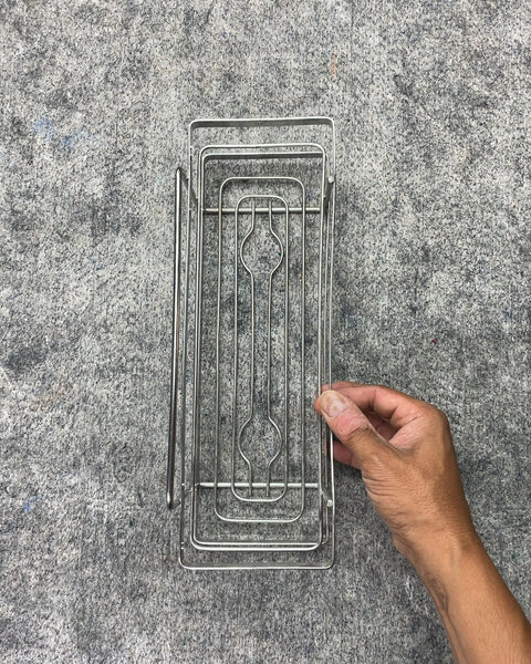 Stainless Steel Shower Caddy, 12x4"