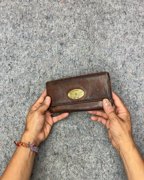Mulberry Brown Leather Wallet