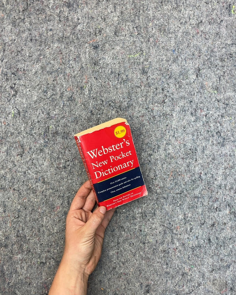 Webster's New Pocket Dictionary