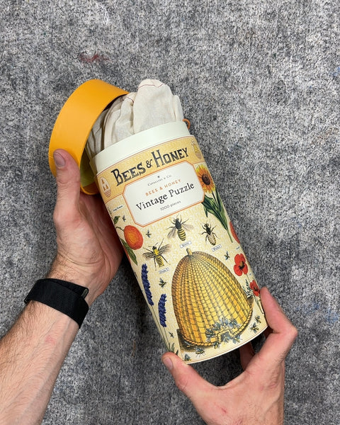 Cavallini & Co. Bees & Honey Vintage Puzzle, 1000 Pieces