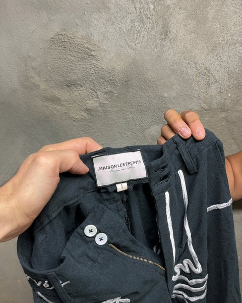 Brand New Maison Les Énervés Siam Straight Pants, Size S