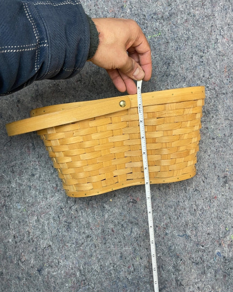 Woven Basket with Handle