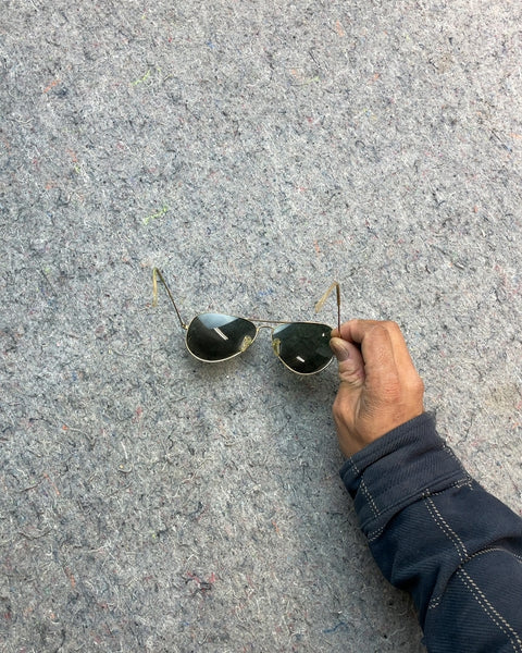 A Lil' Used Ray-Ban Aviator Sunglasses