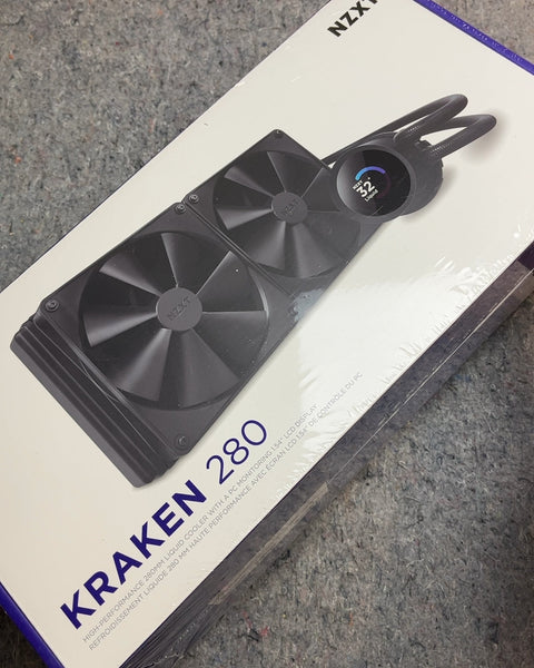 Unopened NZXT Kraken 280 AIO Liquid CPU Cooler